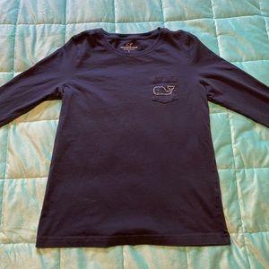 Vineyard Vines Long-Sleeve Whale Print Tee